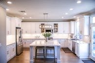 White Wooden Cupboards